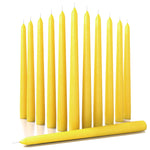 Load image into Gallery viewer, CANDWAX Yellow Taper Candles
