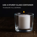 Load image into Gallery viewer, CANDWAX Unscented White Votive Candles Set of 72 - Clean-Burning, Long-Lasting 15 Hour Burn - Ideal for Weddings, Home Décor, Spa, Events - Bulk Value for Versatile Use
