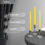 Load image into Gallery viewer, CANDWAX Yellow Taper Candles
