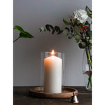 Load image into Gallery viewer, CANDWAX 3x6 inch White Pillar Candle Set of 3 - Large Pillar Candles White Perfect for Any Occasion - Long Burning White Candles Unscented
