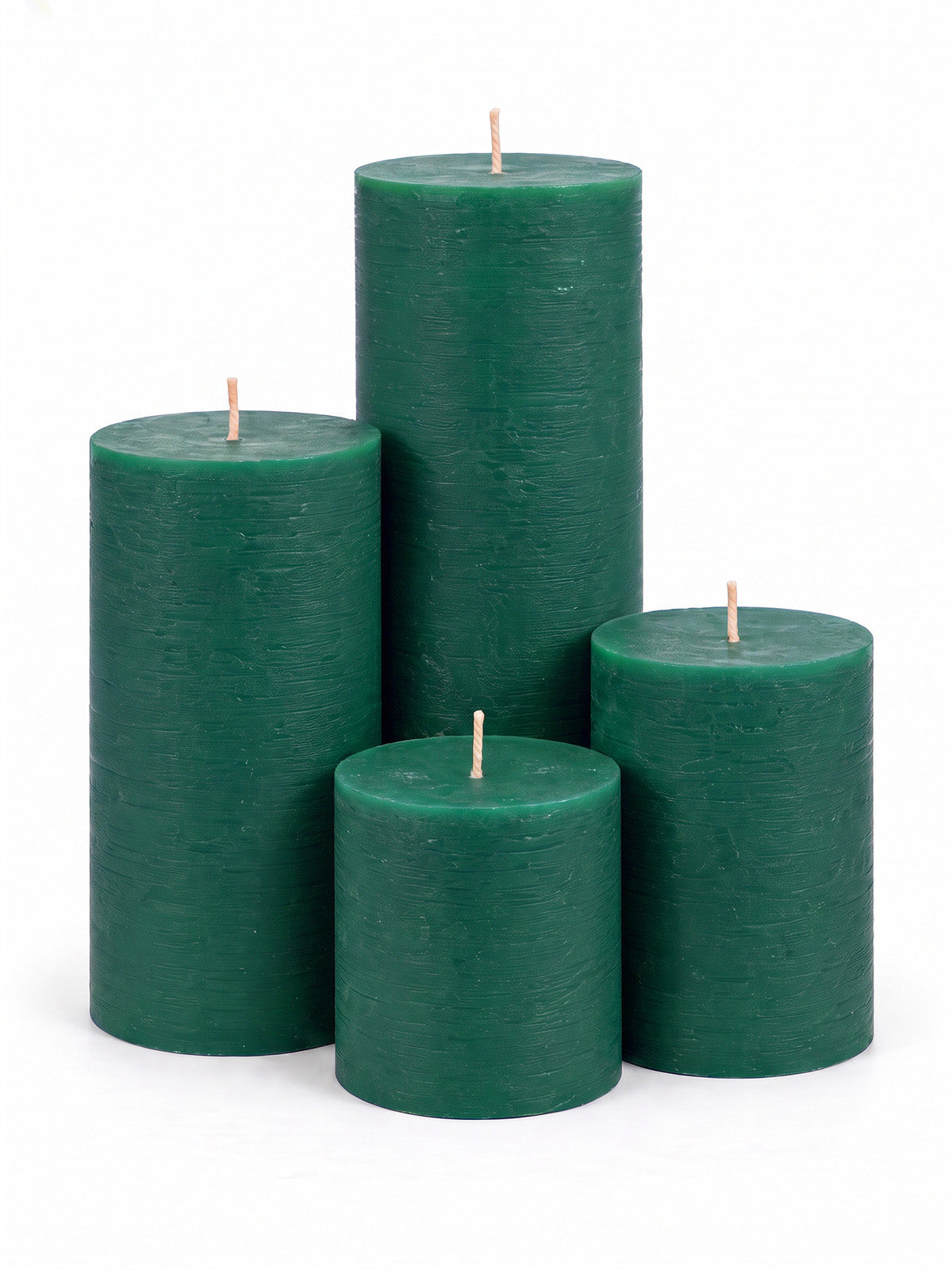 Green Pillar Candles