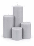 Light Gray Pillar Candles