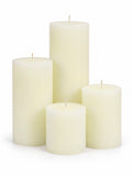 Ivory Pillar Candles