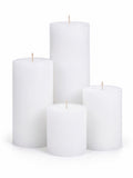 White Pillar Candles