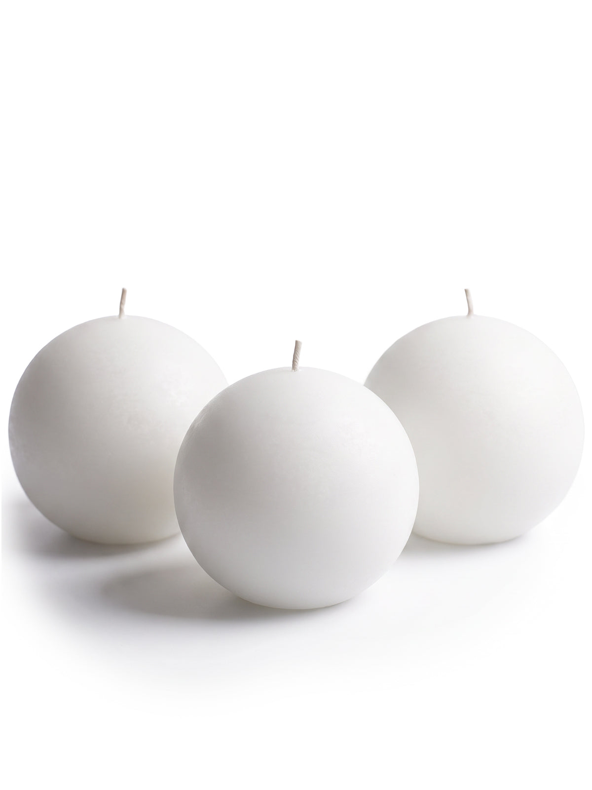 White Round Candles