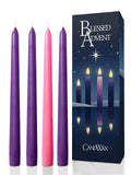 Advent Taper Candles - 4 pack