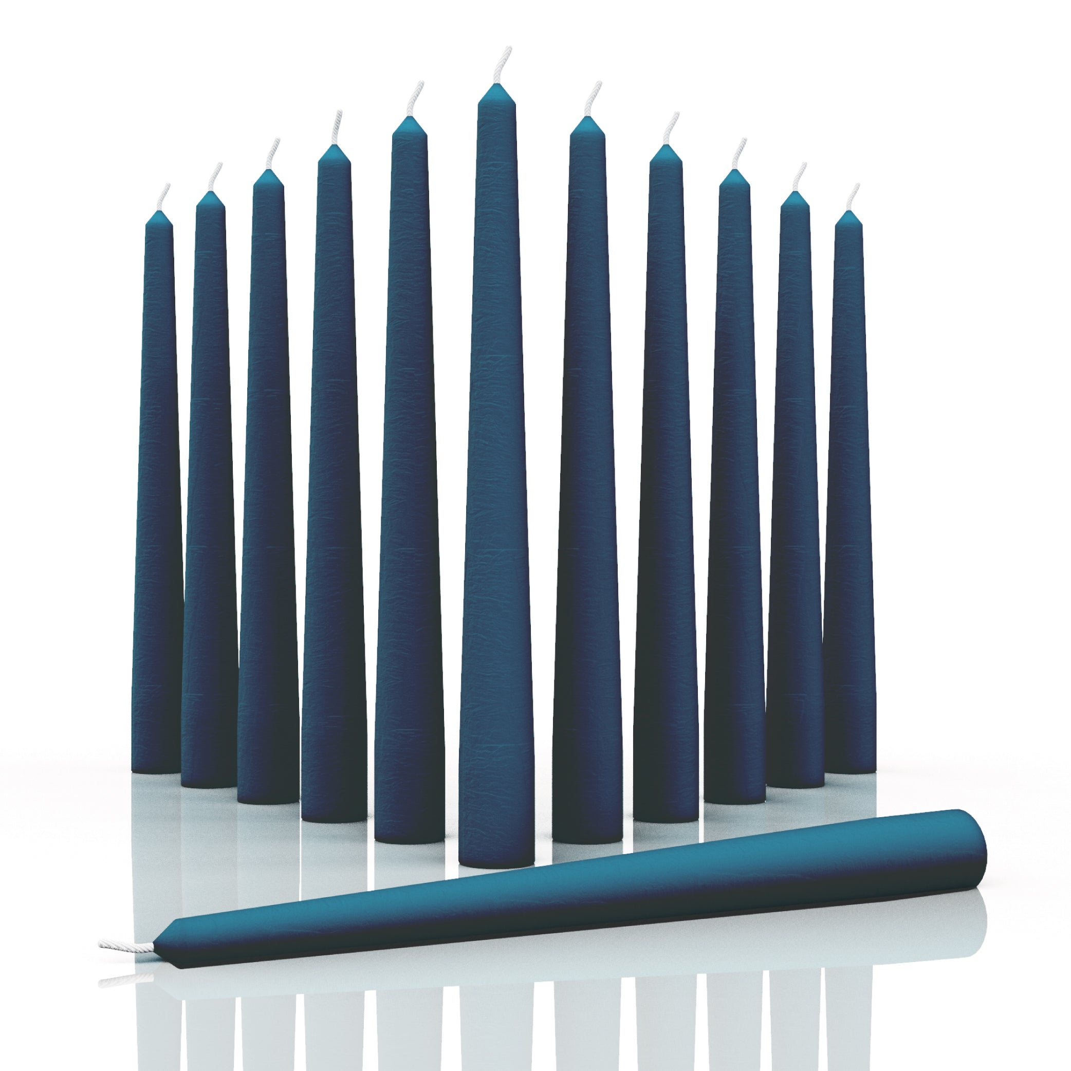 CANDWAX Dark Blue Taper Candles