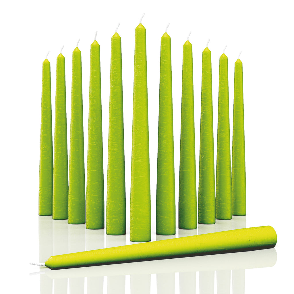 CANDWAX Olive Taper Candles