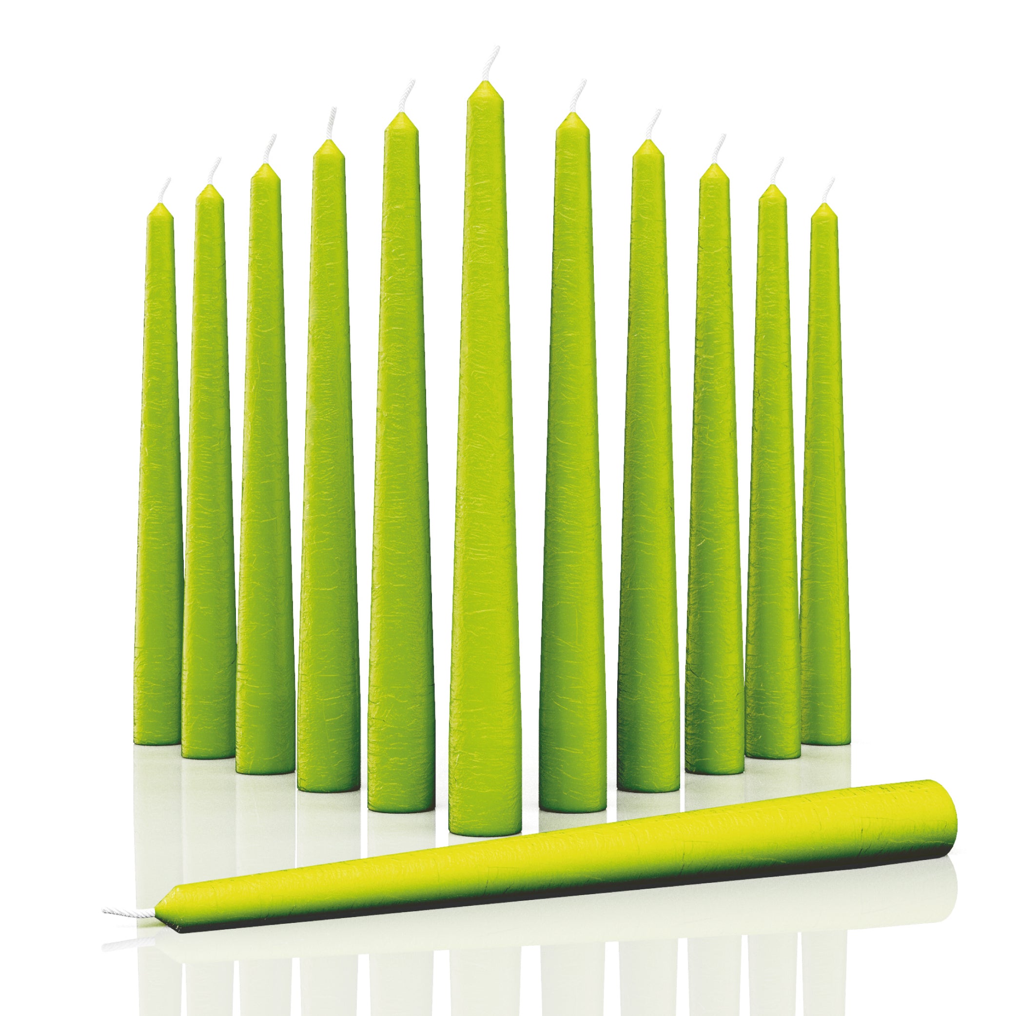 CANDWAX Olive Taper Candles