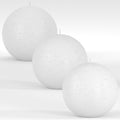 White Round Candles