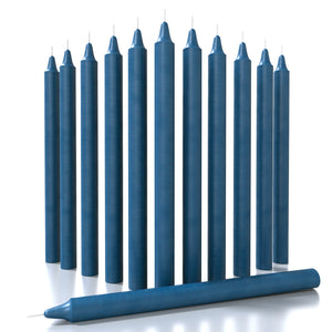 CANDWAX Dark Blue Straight Candles