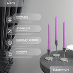 Load image into Gallery viewer, CANDWAX Lilac Taper Candles
