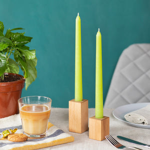 CANDWAX Olive Taper Candles