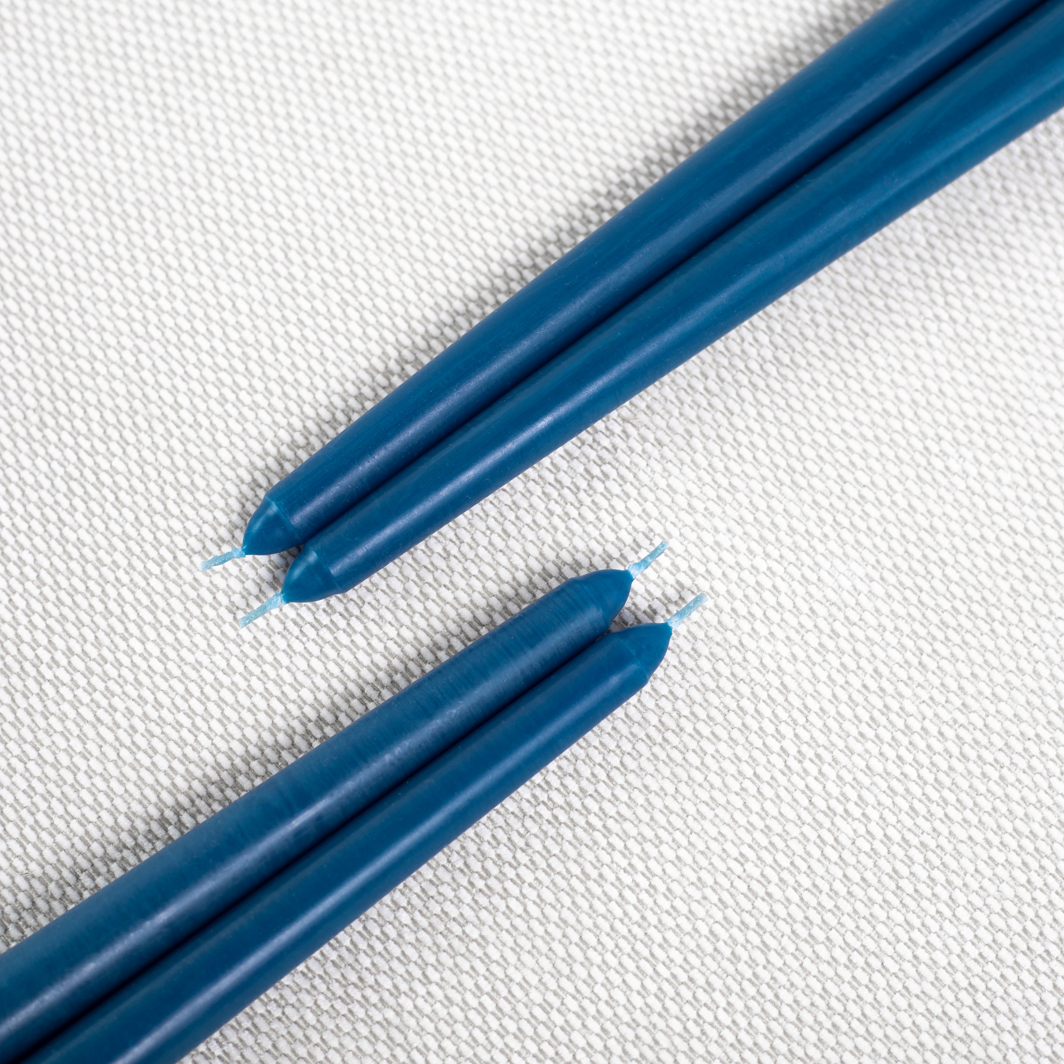 CANDWAX Dark Blue Taper Candles